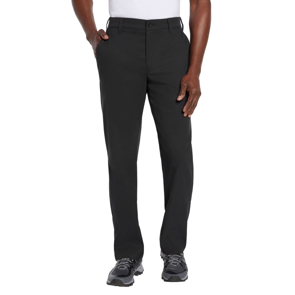 Eddie Bauer Mens Tech Chino Pant 40x32 Black EB013074 NWT